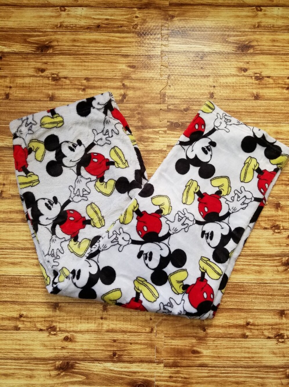 Disney Mickey Mouse Pajama Pants Sleep Bottoms Fleece Soft Lounge Women's 3XL